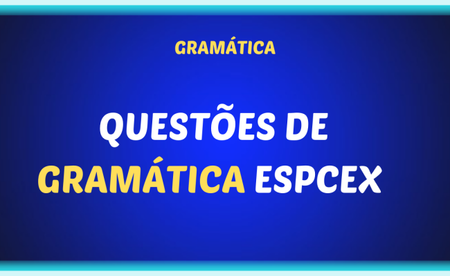 QUESTÕES DE GRAMÁTICA