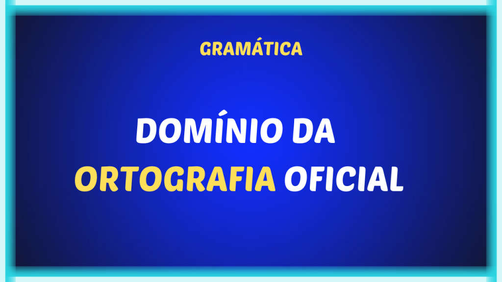 Domínio Da Ortografia Oficial Português é Simples 2241